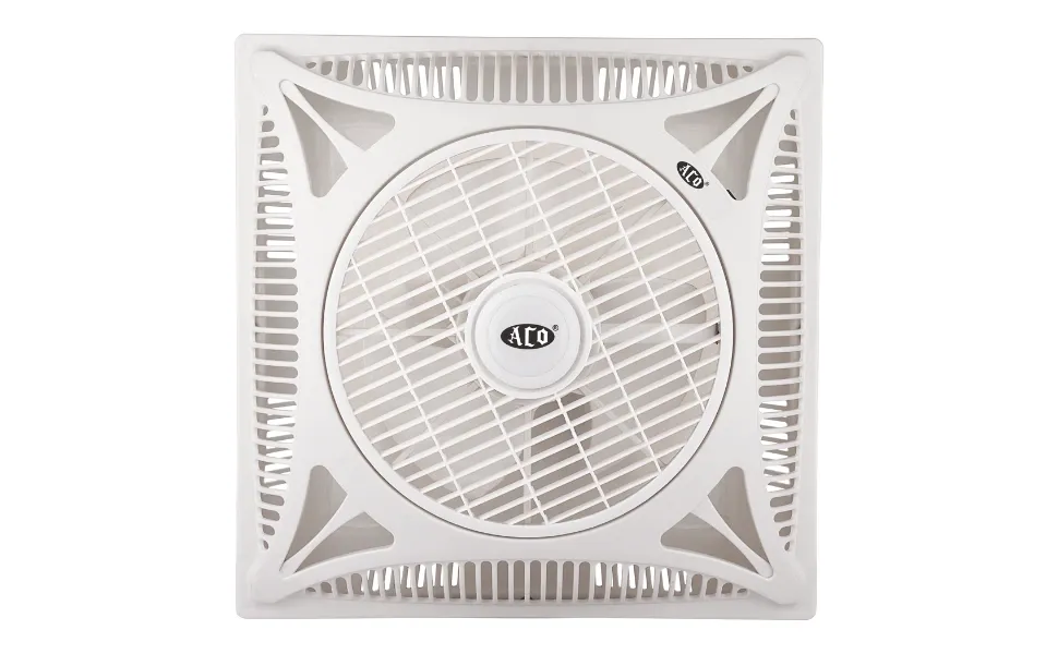 [1624RWHITE] ACO Ceiling Box Fan (AP1624 R)